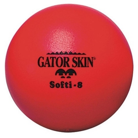 S&S Worldwide Gator Skin Softi-8 Ball, Red
