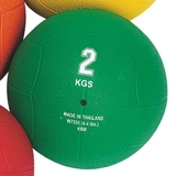 S&S Worldwide Rubber Medicine Ball, 4.4-lbs