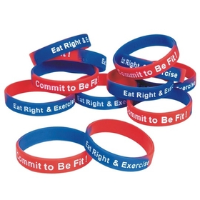 S&S Worldwide Commit To Be Fit Youth Bracelet