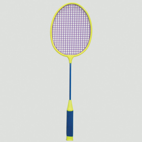 S&S Worldwide Stringless Badminton Racquet, 25"