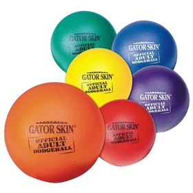 Gator Skin Official Adult Dodgeball 6-Color Set