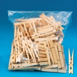 S&S Worldwide Clothespins, Spring, 2-3/4