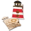 S&S Worldwide Lighthouse Birdhouse Craft Kit (Pack of 12), Price/12 /Pack