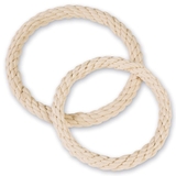 Pepperell Cotton Rope Covered Wreath, 10