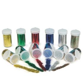 Color Splash! Glitter Bulk Pack, Basic Colors