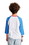 Royal Apparel 17220 Youth Americana Raglan Baseball Shirt