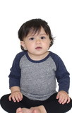 Royal Apparel 20360 Infant Triblend Raglan Baseball Shirt