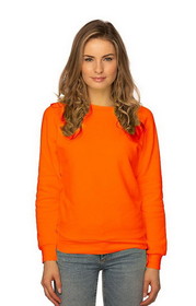 Royal Apparel 3099N Women's Fashion Fleece Neon Raglan Pullover
