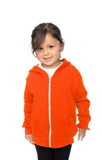 Royal Apparel 3666N Toddler Fashion Fleece Neon Zip Hoodie