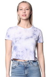 Royal Apparel 55155CTD Weekend Cloud Tie Dye Boxy Crop