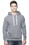 Royal Apparel 96055 Unisex Organic RPET Fleece Pullover Hoodie