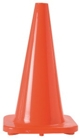 Safety Flag Traffic Cones 36"