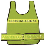 Safety Flag Vests - Poncho Style (Public Safety Legends) Safvest w/Side Closures