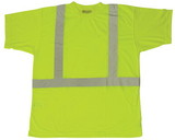 Safety Flag ANSI/ISEA 107-2004 Class 2 Poly/Cotton T-Shirts