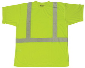 Safety Flag ANSI/ISEA 107-2004 Class 2 Poly/Cotton T-Shirts