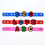 TOPTIE 72 PCS Letters Numbers Shoe Charms PVC Charms for Shoes Personalized Wristband Bracelet