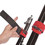 Muka Fishing Rod Strap Magic Tape Stretchy Fishing Rod Wrap Pole Straps, 9 pcs