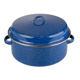 Stansport 10640 Enamel Cook Pot With Lid - 5 Qt