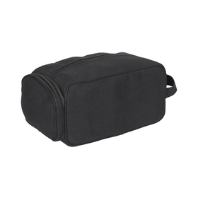Stansport 1133-20 Cotton Canvas Travel Accessory Bag - Black