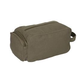 Stansport 1133 Cotton Canvas Travel Accessory Bag - OD Green