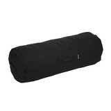 Stansport 1233 Zippered Canvas Deluxe Duffel Bag Black - 42