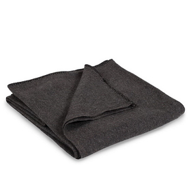Stansport 1243 Wool Blanket - Gray -  60&quot; X 80&quot;