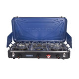 Stansport 212-300-50 Outfitter Series Propane Stove 2-25 K & 1-10 K Burners - Blue