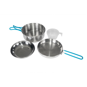 Stansport 361-100 One Person Stainless Steel Cook Set