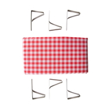 Stansport 610-611 Picnic Table Cloth With Clamps - Combo Pack