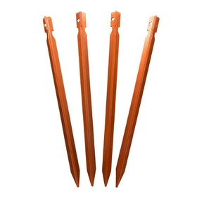 Stansport 810 Lightweight AluminumTent Stakes 4 Pack