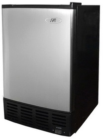 SPT IM-150US Stainless Steel Undercounter Ice Maker with Freezer