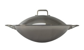 SPT SL-PA400A 16.5&#8243; Stainless Steel Wok with Lid (Induction Ready)