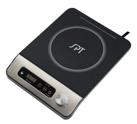 SPT SR-1884SS 1650W Induction Cooktop with Control Knob