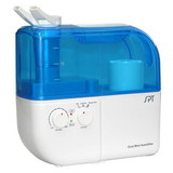 SPT SU-4010 Dual Mist Humidifier with ION Exchange Filter [Blue]