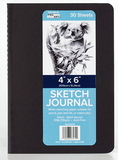 Pro Art PRO-0203-00 4X6 Soft Cover Sketch Pad Black