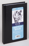 Pro Art PRO-0205-00 4X6 Hardbound Sketch Book Black