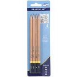 Pro Art PRO 3060 Drawing Pencils Set - 4Pc Assorted