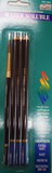 Pro Art Water Soluable Pencils Set - 4Pc