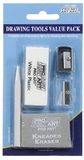 Pro Art PRO 3084 VP Drawing Accessories Value Pack - 5Pc