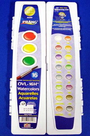 Prang 16000 Watercolor Paint Set - 16 Color