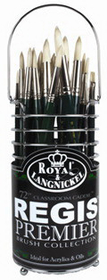 Royal Brush REGISCAD-72 Royal Regis Premier Bristle Brushes - 72Ct
