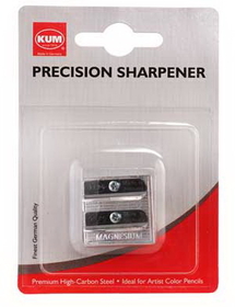 Kum-Usa SL104.05.02 Kum Two-Hole Metal Sharpener - Carded