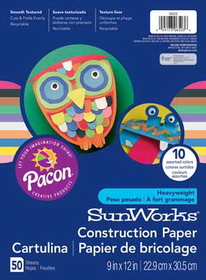 Pacon Sunworks 9X12 Construction Paper