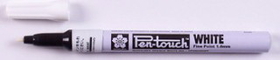 Sakura 42100 Pentouch Metallic Extra-Fine Paint Marker - White