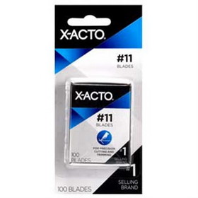 Xacto #11 Classic Fine-Point Blade - 100Pk(Carded)