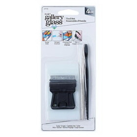 Plaid 19739 Gallery Glass Tool Set 4Pk
