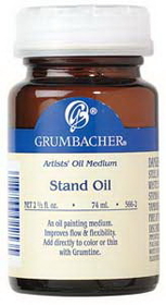Grumbacher 566-2 Stand Oil - 2.5Oz