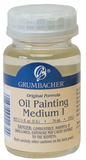 Grumbacher 575-2 Oil Painting Medium 1 Matte Finish -2Oz