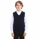 TOPTIE Youth Unisex V-Neck Sweater Vest