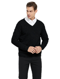TOPTIE Men's Sweaters Casual Knitted Winter Pullover Tops